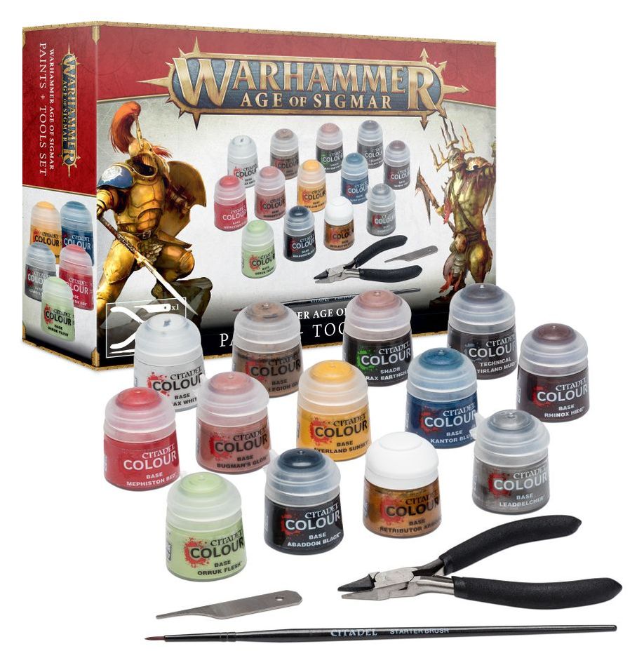Paints + Tools Set
