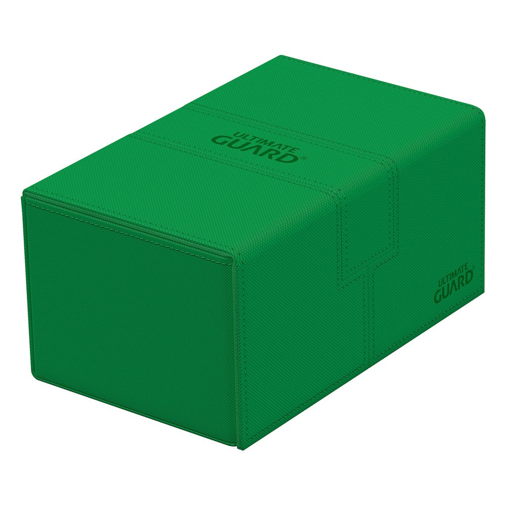 Ultimate Guard Twin Flip`n`Tray 160+ XenoSkin Monocolor Green Ultimate Guard Twin Flip`n`Tray 160+ XenoSkin Monocolor Green