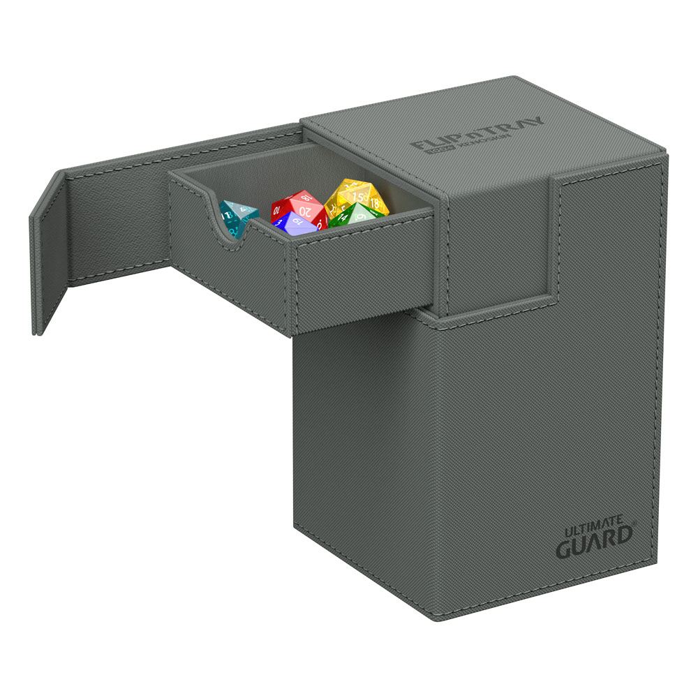Ultimate Guard Flip`n`Tray 100+ XenoSkin Monocolor Grey Ultimate Guard Flip`n`Tray 100+ XenoSkin Monocolor Grey