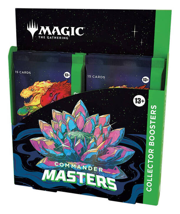 Magic the Gathering commander master collector boosters display 2