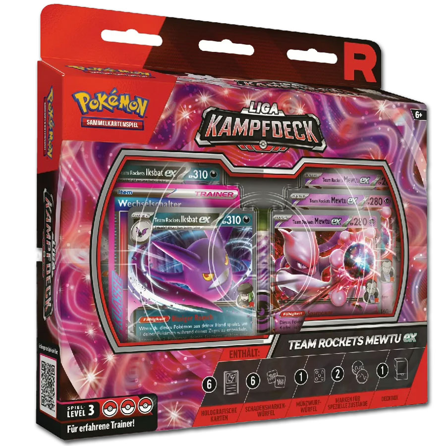 Team Rockets League Battle Deck Mewtwo EX Team Rockets League Battle Deck Mewtwo EX