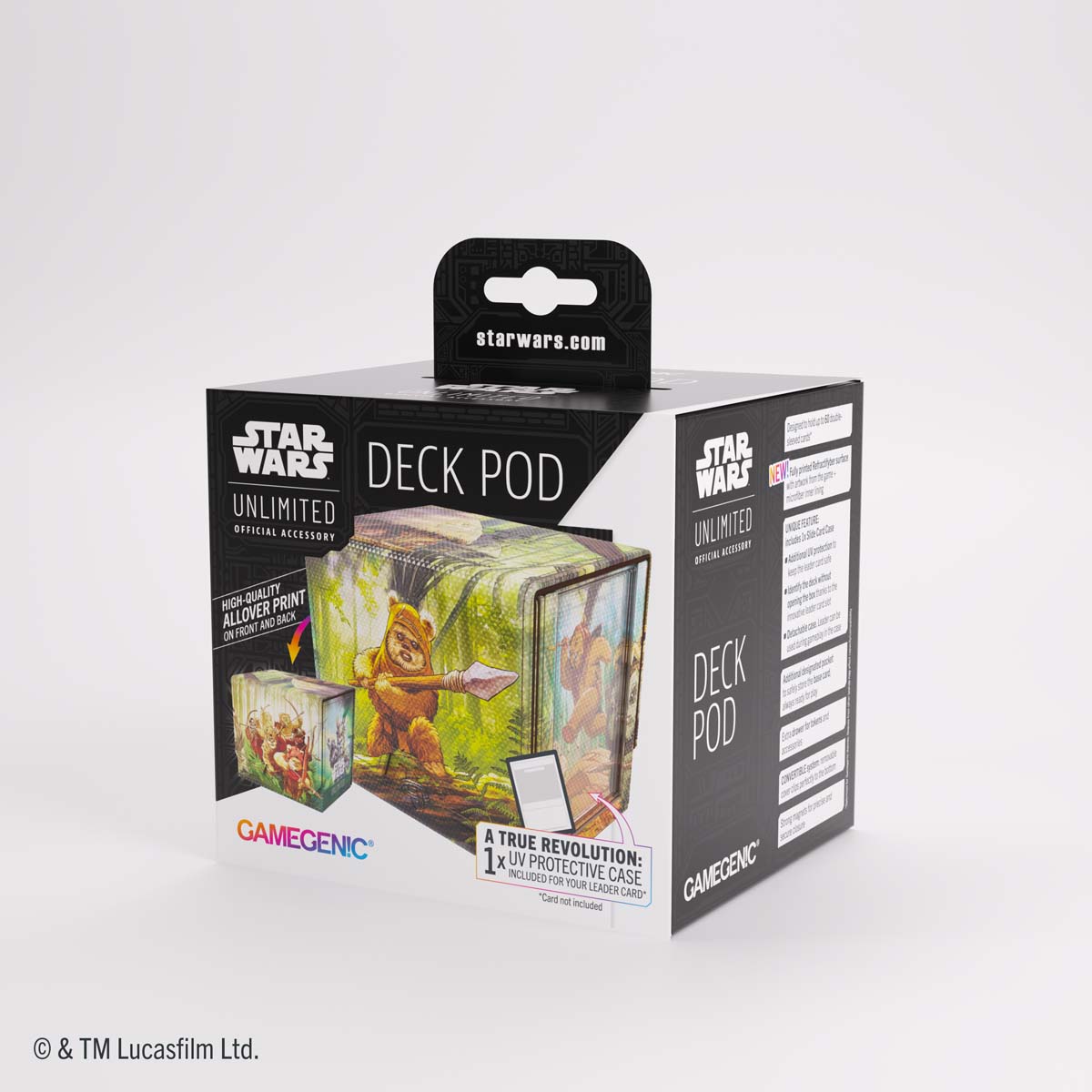 Star Wars: Unlimited Art Deck Pod Homeworlds - Ewoks