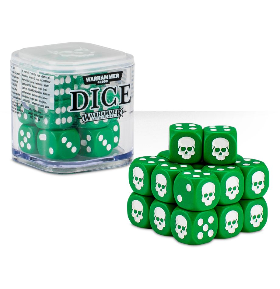 Warhammer Dice Cube Set 12mm (6 packs)