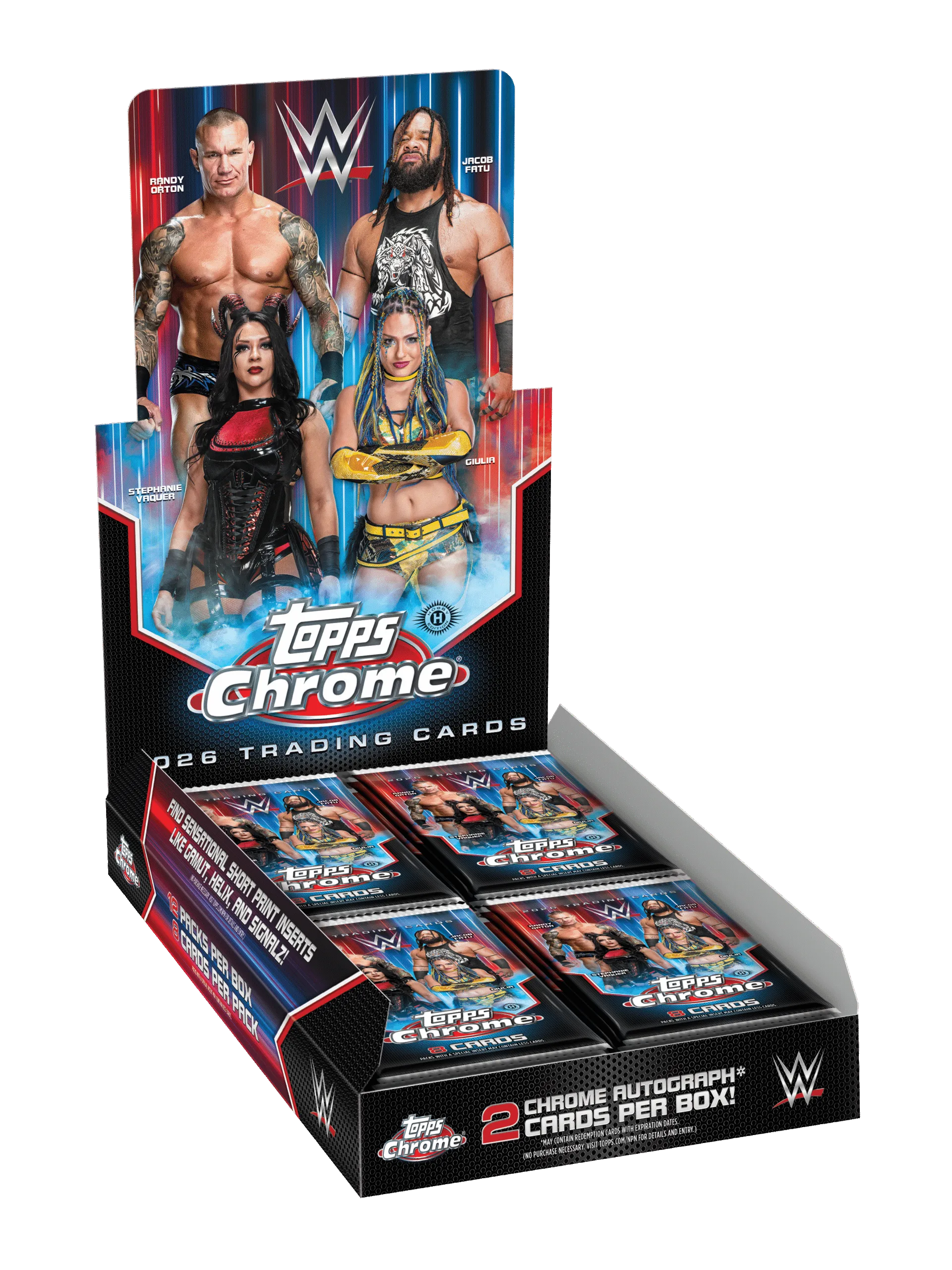 Topps Chrome 2026 WWE - Hobby Box