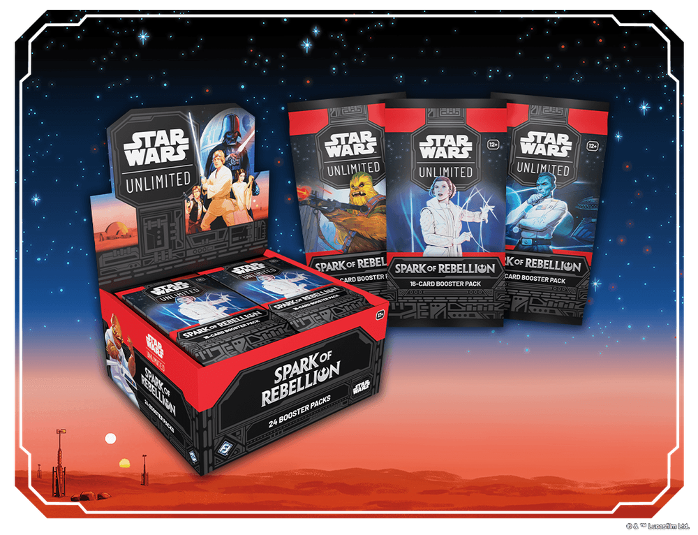 Star Wars: Unlimited - Spark of Rebellion Booster Display DE Star Wars: Unlimited - Spark of Rebellion Booster Display DE