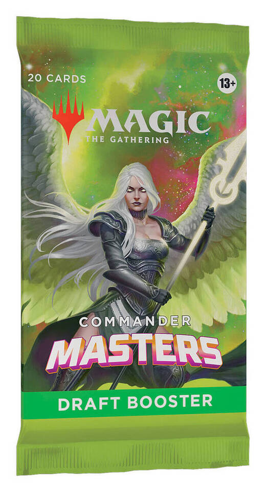 Magic the Gathering commander masters draft booster 2