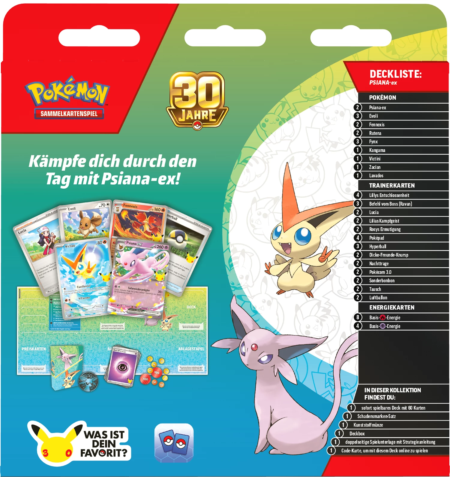 30th Celebration Battle Deck Psiana Ex