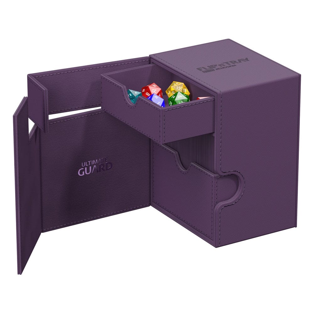 Ultimate Guard Flip`n`Tray 133+ XenoSkin Purple Ultimate Guard Flip`n`Tray 133+ XenoSkin Purple