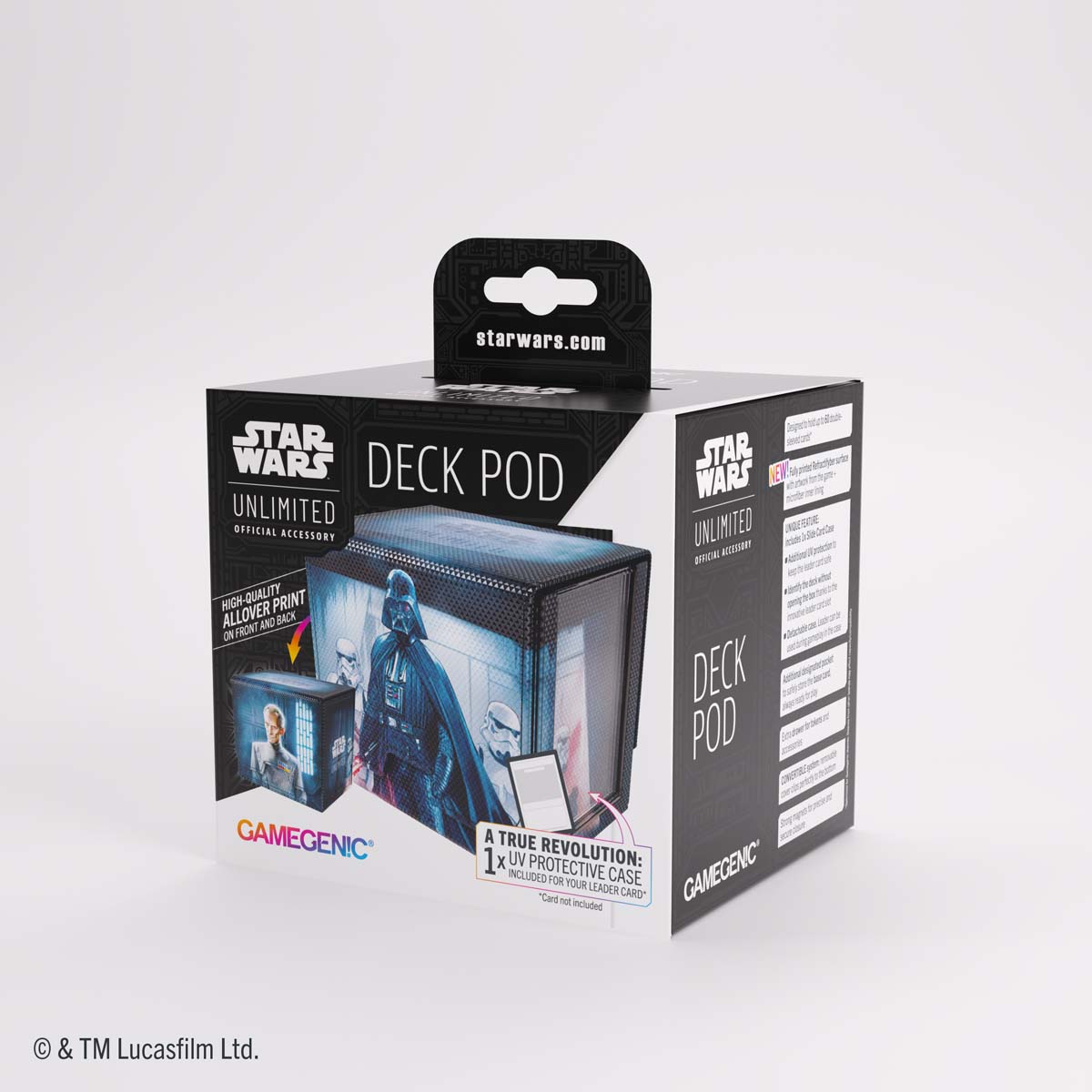 Star Wars: Unlimited Art Deck Pod Homeworlds - Darth Vader