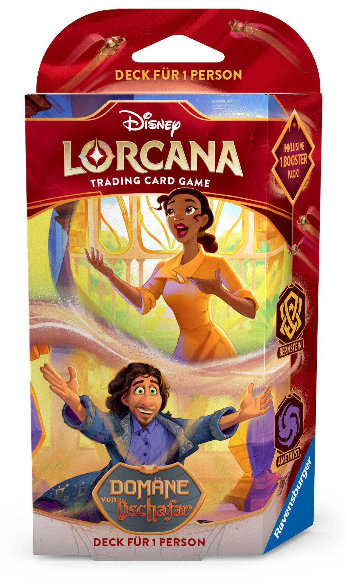 Lorcana: Reign of Jafar Starter Deck 1 (Bernstein, Amethyst) Lorcana: Reign of Jafar Starter Deck 1 (Bernstein, Amethyst)