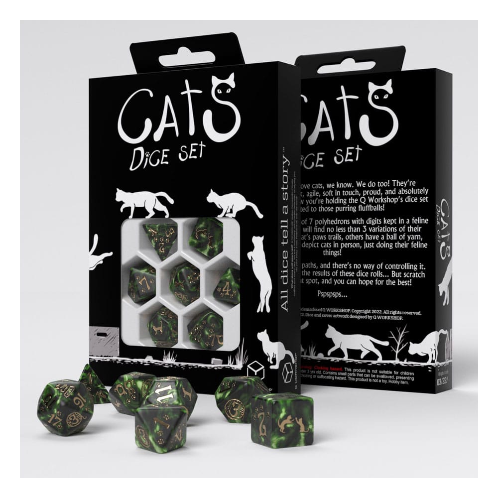 Cats Dice Set Cats Dice Set