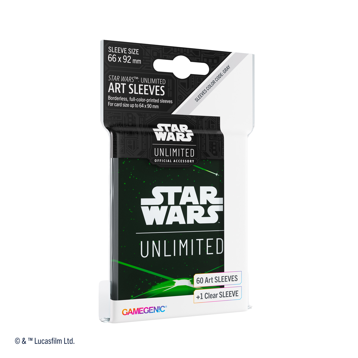Star Wars: Unlimited Art Sleeves - Weltraum Grün Star Wars: Unlimited Art Sleeves - Weltraum Grün