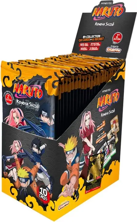 Naruto Mythos TCG Konoha Shidō First Set 2nd Edition