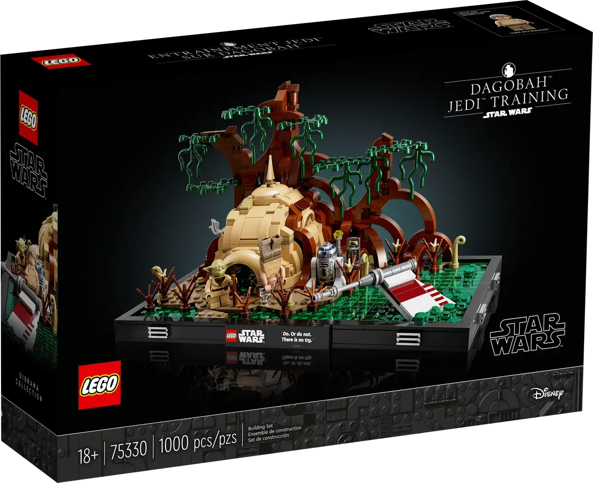  LEGO 75330 Star Wars Jedi Training auf Dagobah - Diorama