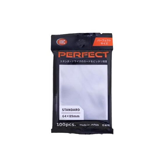 KMC Standard Sleeves - Perfect Size (100 Sleeves)