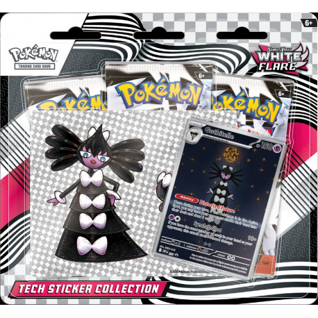 Scarlet & Violet: White Flare Tech Sticker