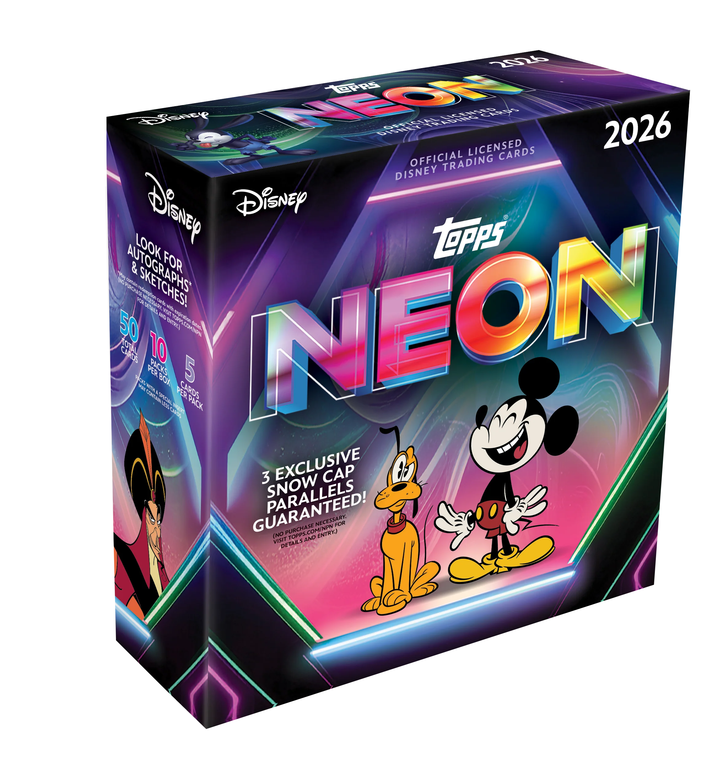 Topps Disney Neon 2026 - Mega Box