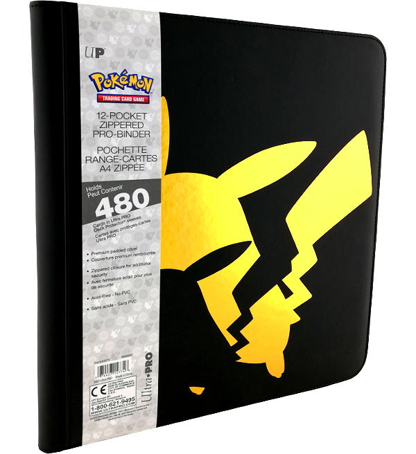 Elite Series: Pikachu 12-Pocket Zippered PRO-Binder