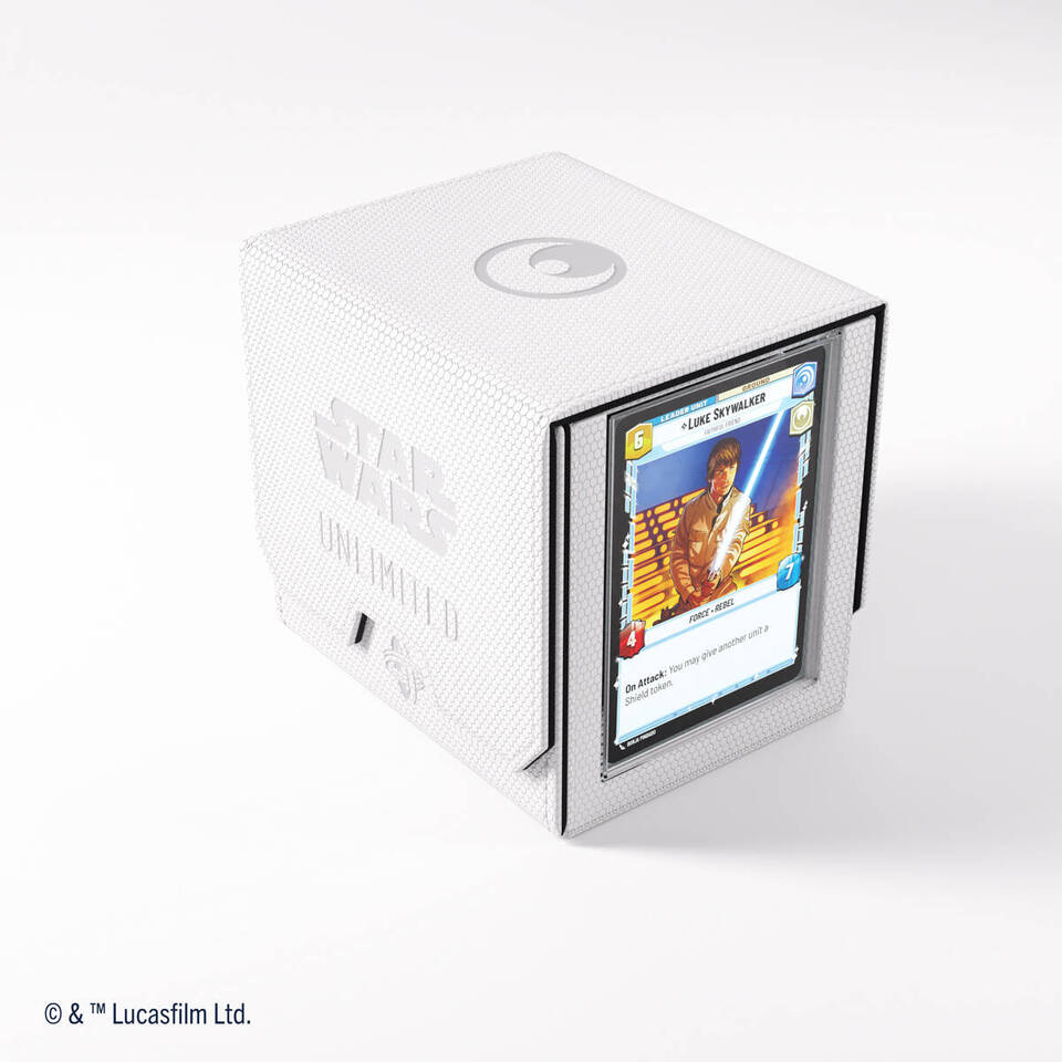 Star Wars: Unlimited Deck Pod - White Star Wars: Unlimited Deck Pod - White