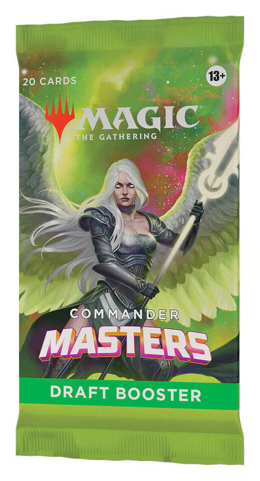 Magic the Gathering commander masters draft booster
