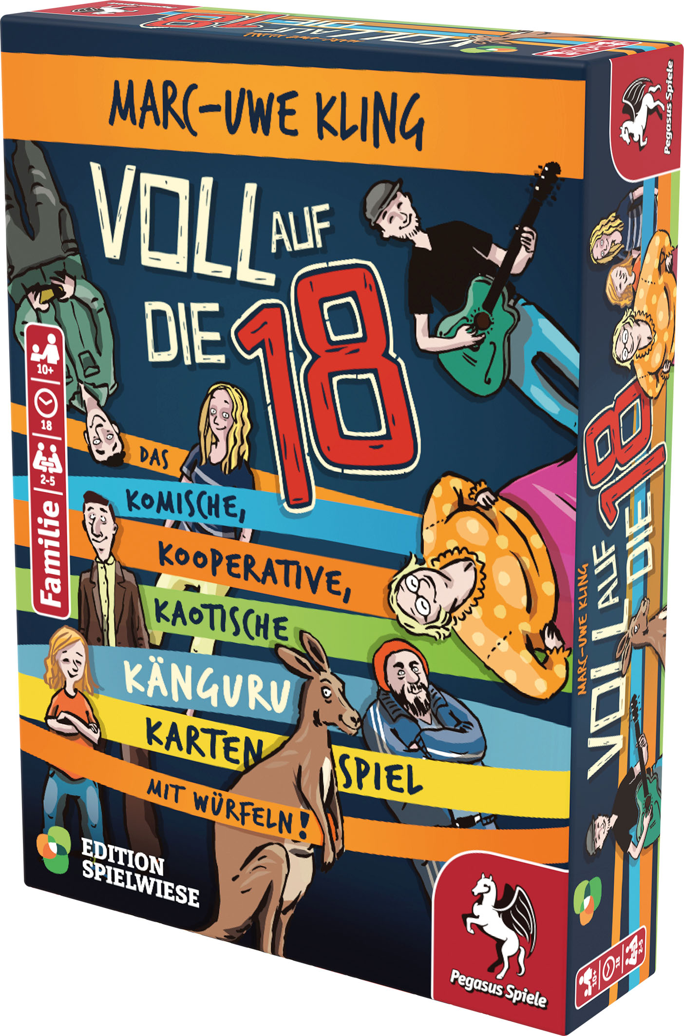 Voll auf die 18 – Das Känguru-Kartenspiel (Edition Spielwiese) Voll auf die 18 – Das Känguru-Kartenspiel (Edition Spielwiese)
