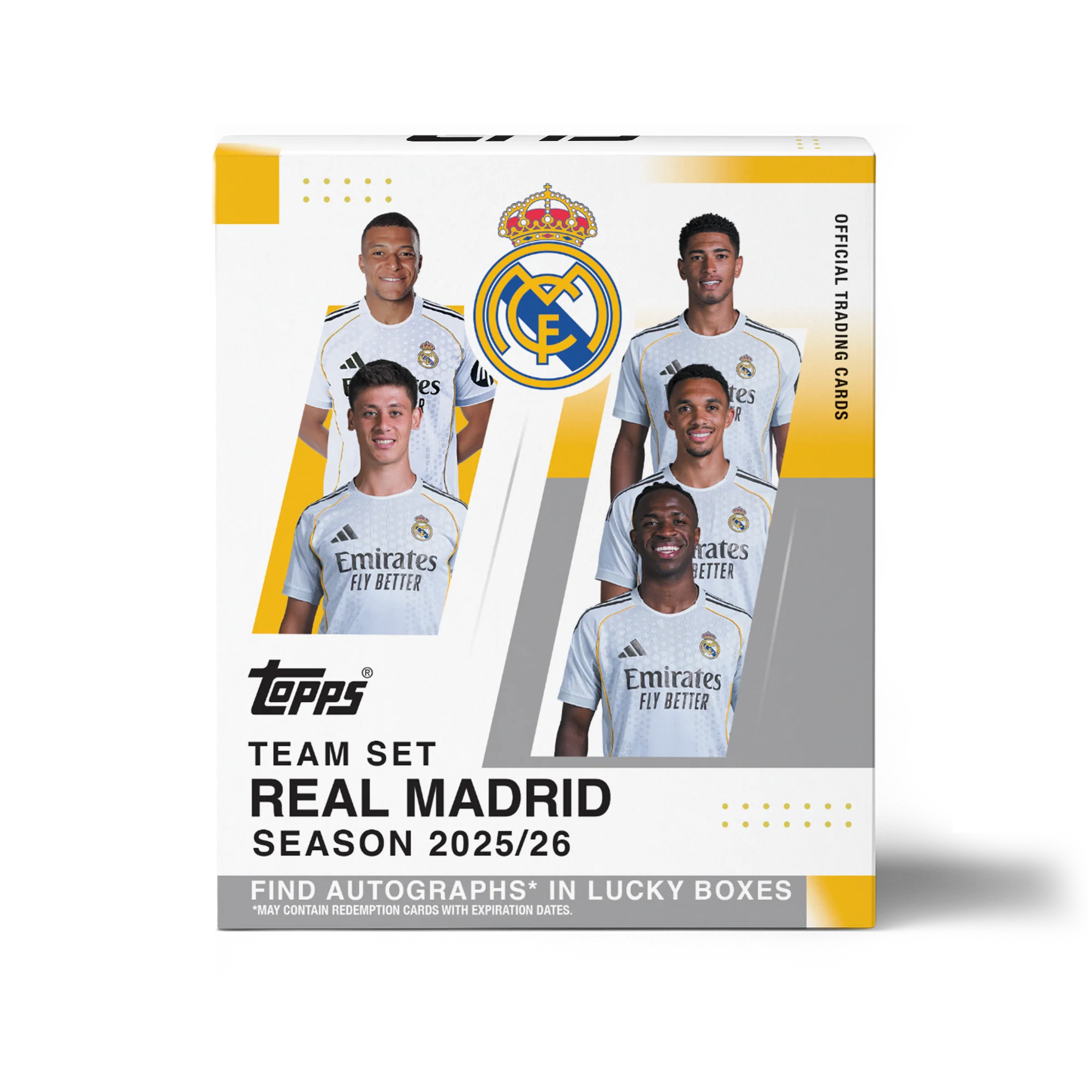 Topps Real Madrid Team Set 25/26 Deck Box
