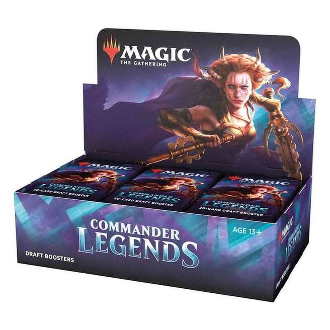 Magic the Gathering commander legends draft booster display 3