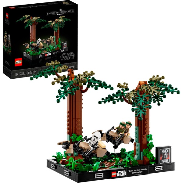 LEGO 75353 Star Wars Verfolgungsjagd auf Endor - Diorama LEGO 75353 Star Wars Verfolgungsjagd auf Endor - Diorama