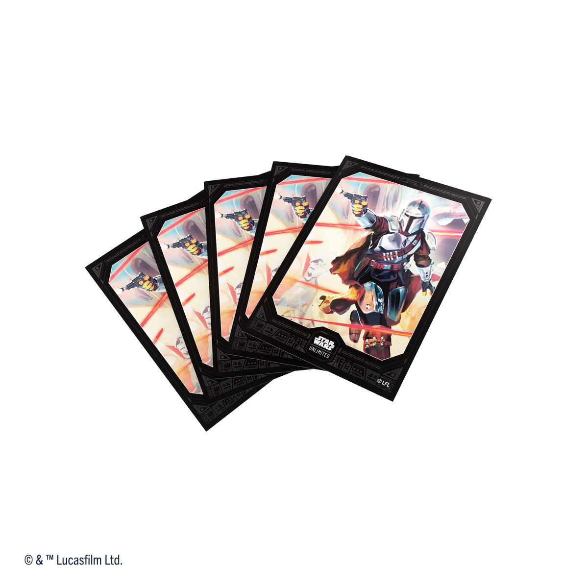 Star Wars: Unlimited Art Sleeves - Mandalorian Star Wars: Unlimited Art Sleeves - Mandalorian