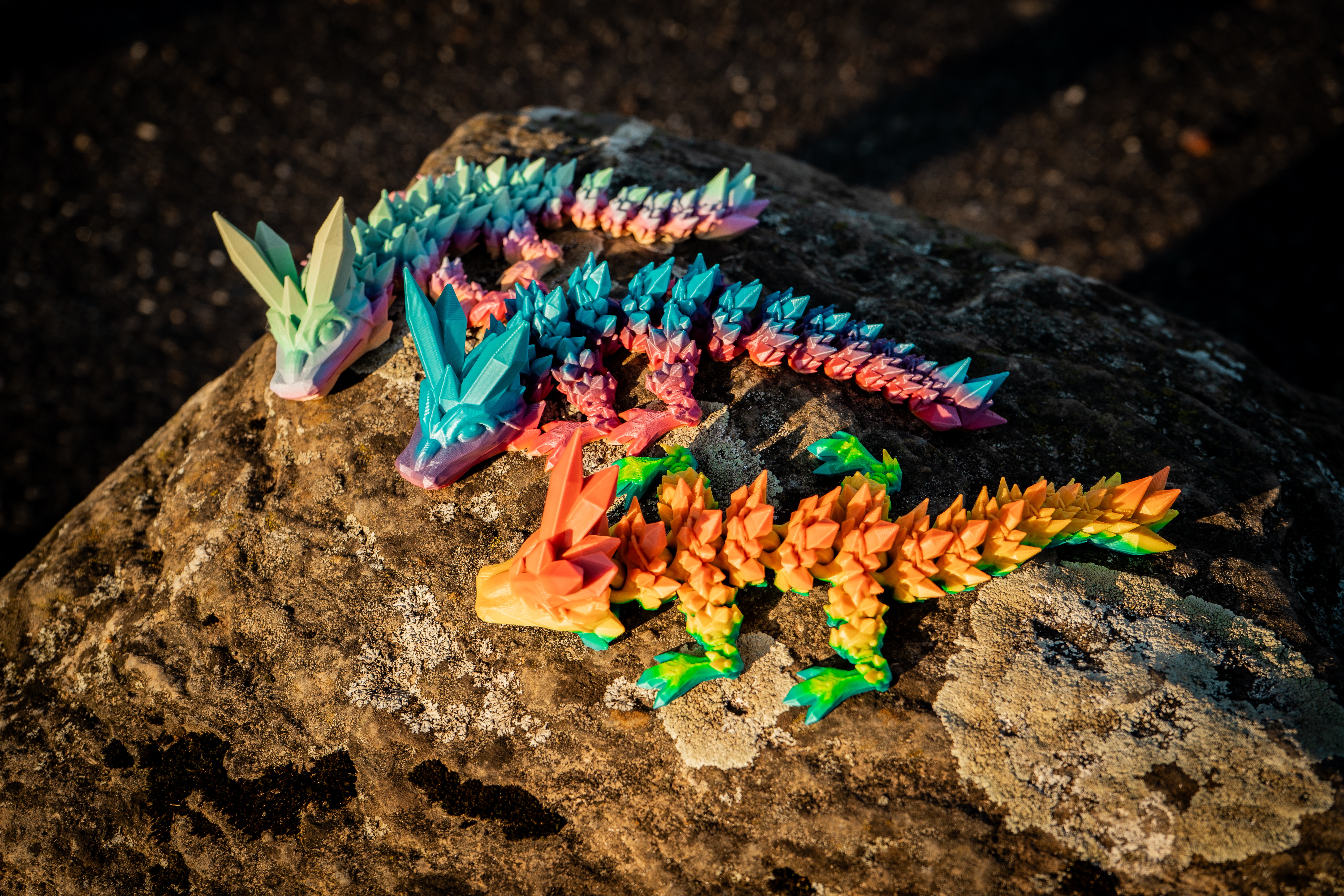 Crystal Baby Dragon Rainbow Assorted