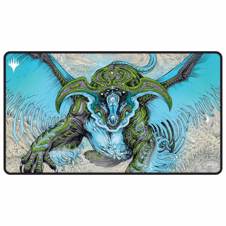 Tarkir: Dragonstorm Playmat Black Stitched