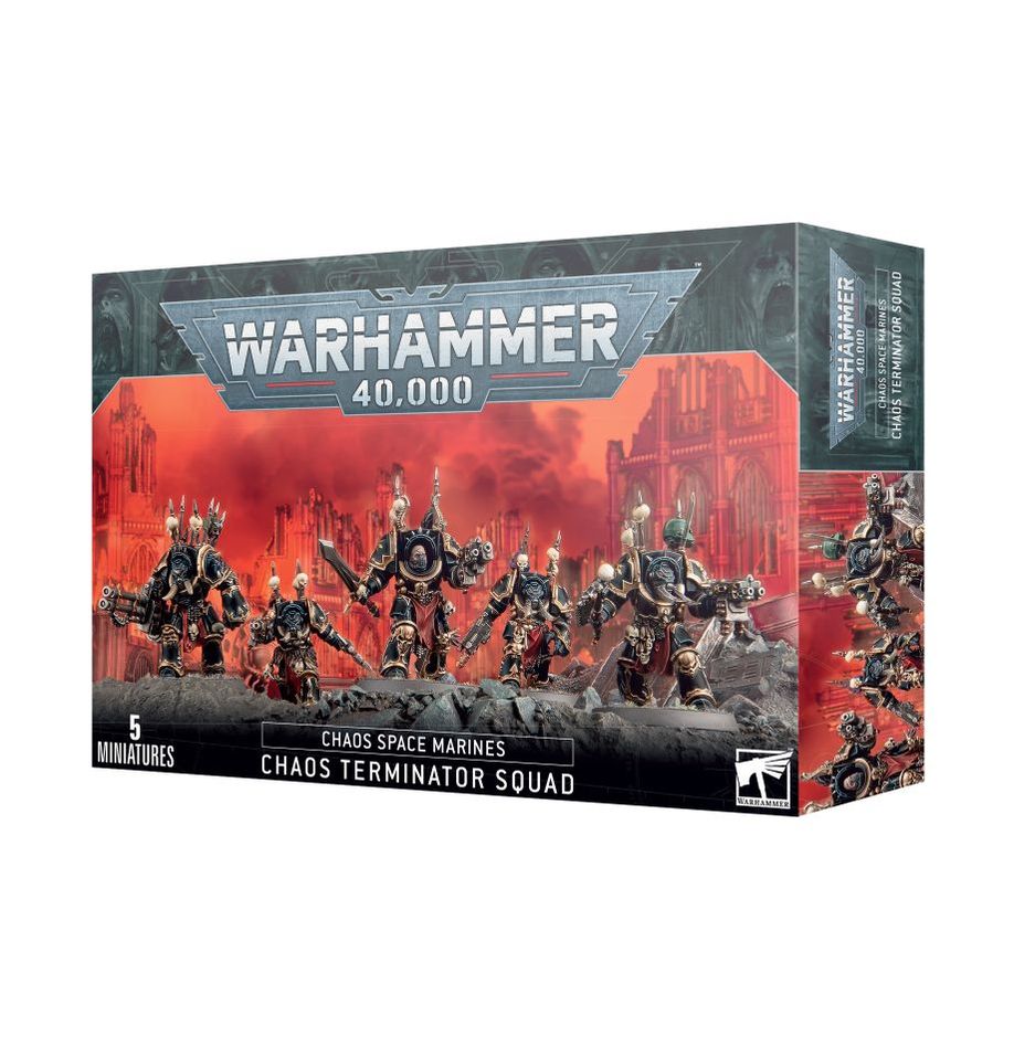 Chaos Space Marines - Chaos Terminator Squad Chaos Space Marines - Chaos Terminator Squad