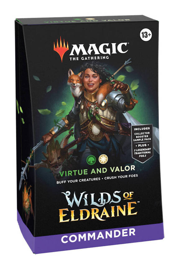 Virtue and Valor - Wilds of Eldraine Commander