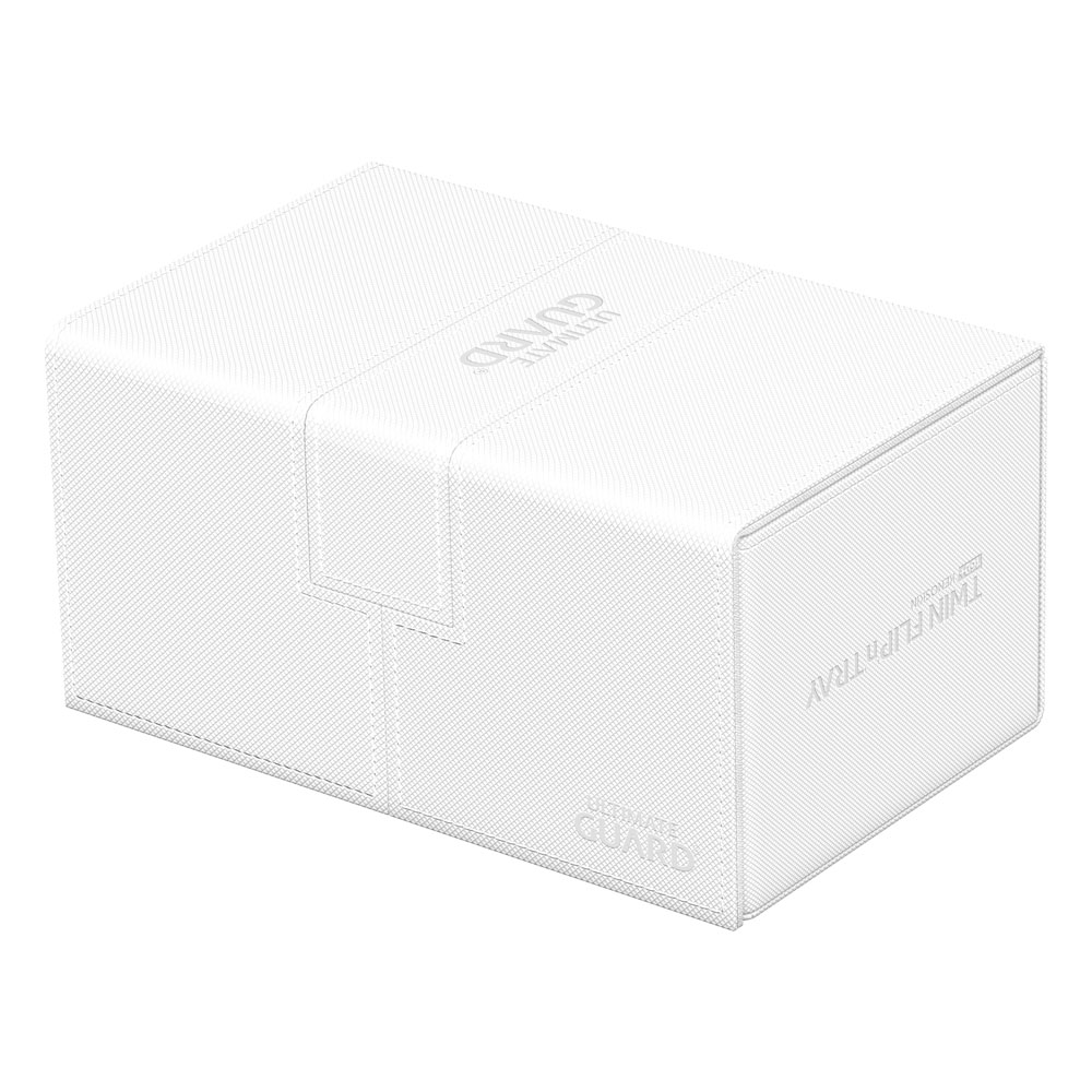 Ultimate Guard Twin Flip`n`Tray 160+ XenoSkin Monocolor White Ultimate Guard Twin Flip`n`Tray 160+ XenoSkin Monocolor White