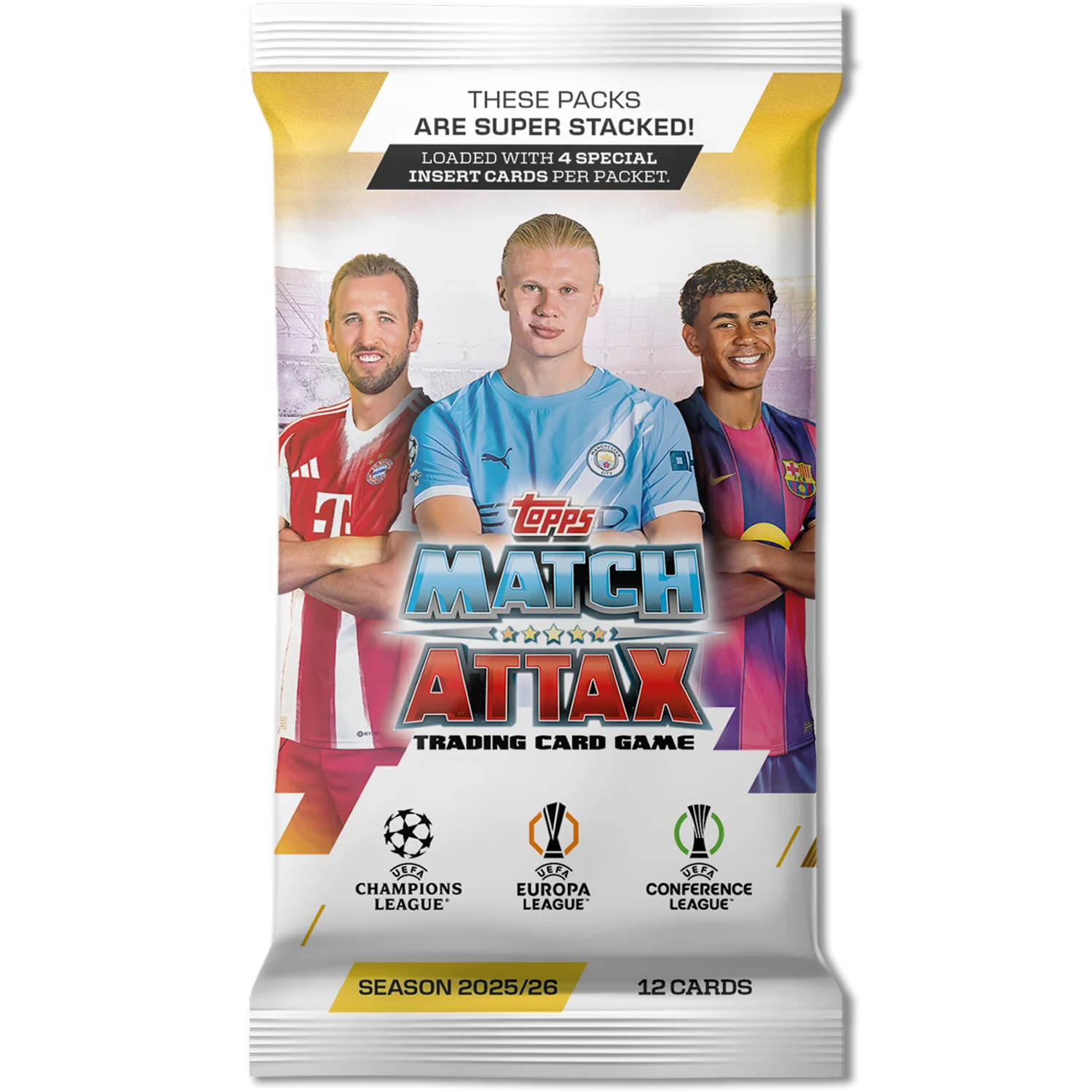 UEFA Champions League Match Attax Trading Cards 2025/26 Booster