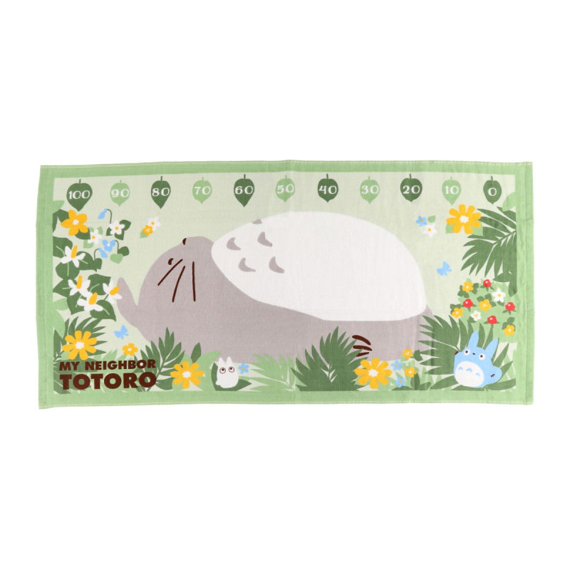 Large Scale Towel Totoro takes a break 60x120 cm - My Neighbor Totoro