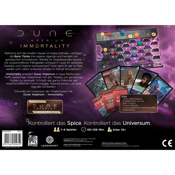 Dune Imperium Immortality Backside TwoMoons.ch Dune Imperium Immortality Backside TwoMoons.ch