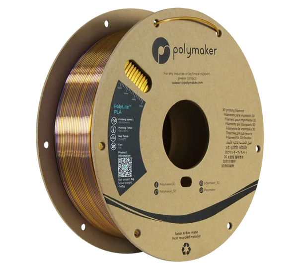 PolyLite PLA Dual Silk PolyLite PLA Dual Silk