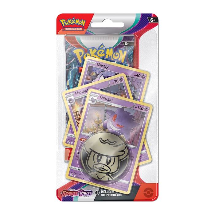SV01 Scarlet & Violet PREMIUM Checklane Blister Gengar or Machamp