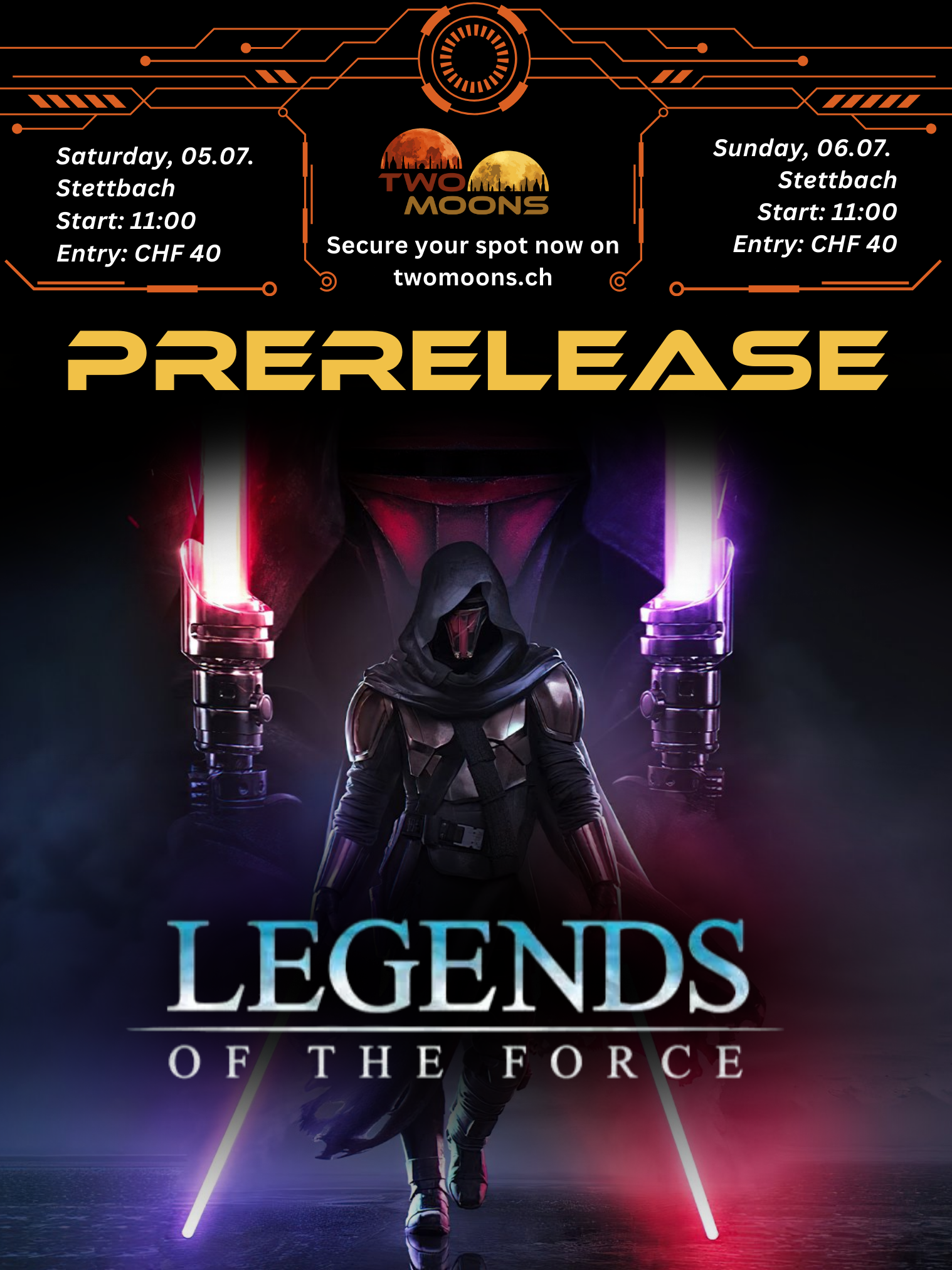 Legends of the Force Prerelease Legends of the Force Prerelease