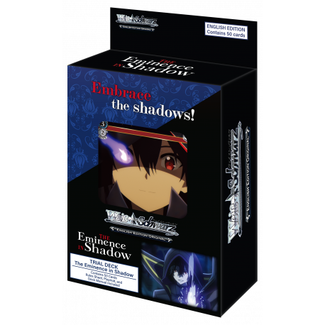 Weiß Schwarz - The Eminence in Shadow Trial Deck