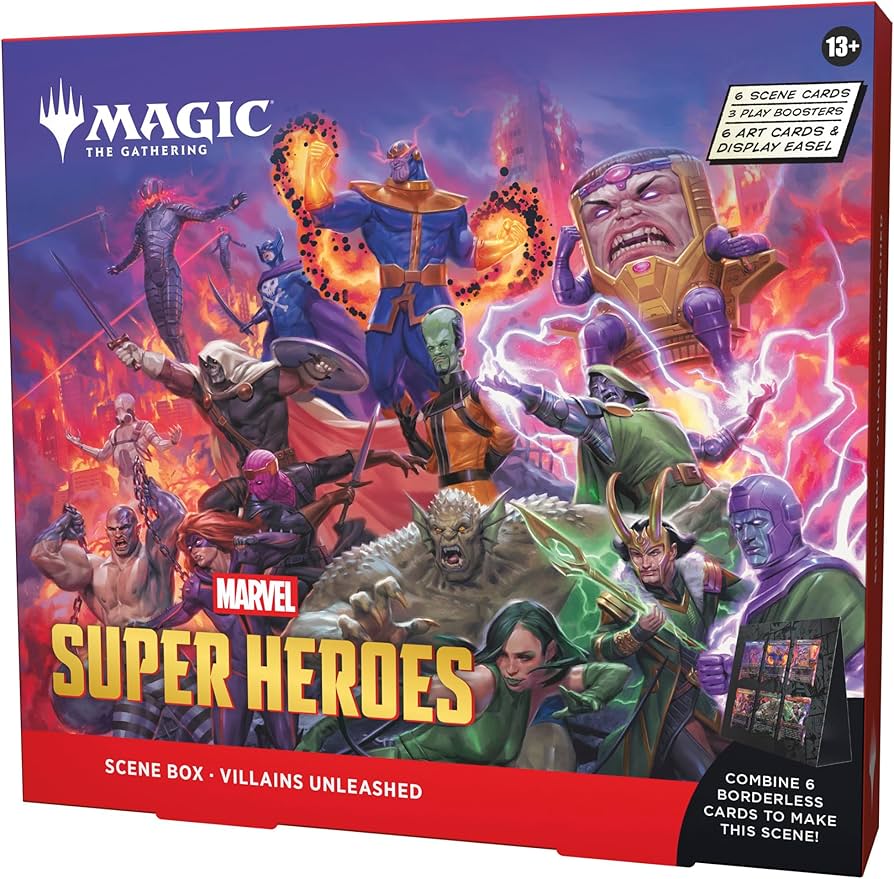 Marvel Super Heroes Scene box Villains Unleashed