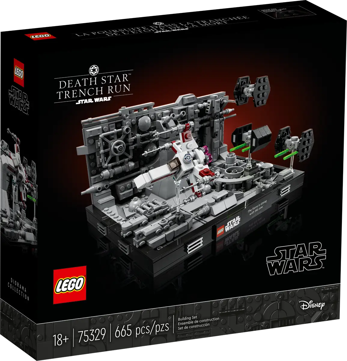  LEGO 75329 Star Wars Death Star: Trench Run Diorama
