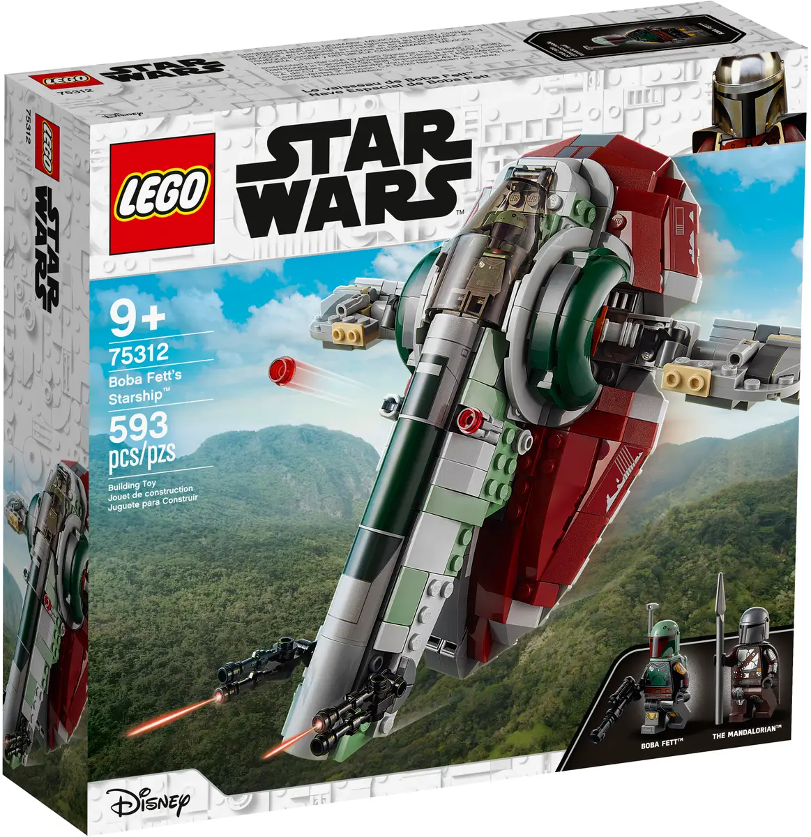 LEGO 75312 Star Wars Boba Fetts Starship