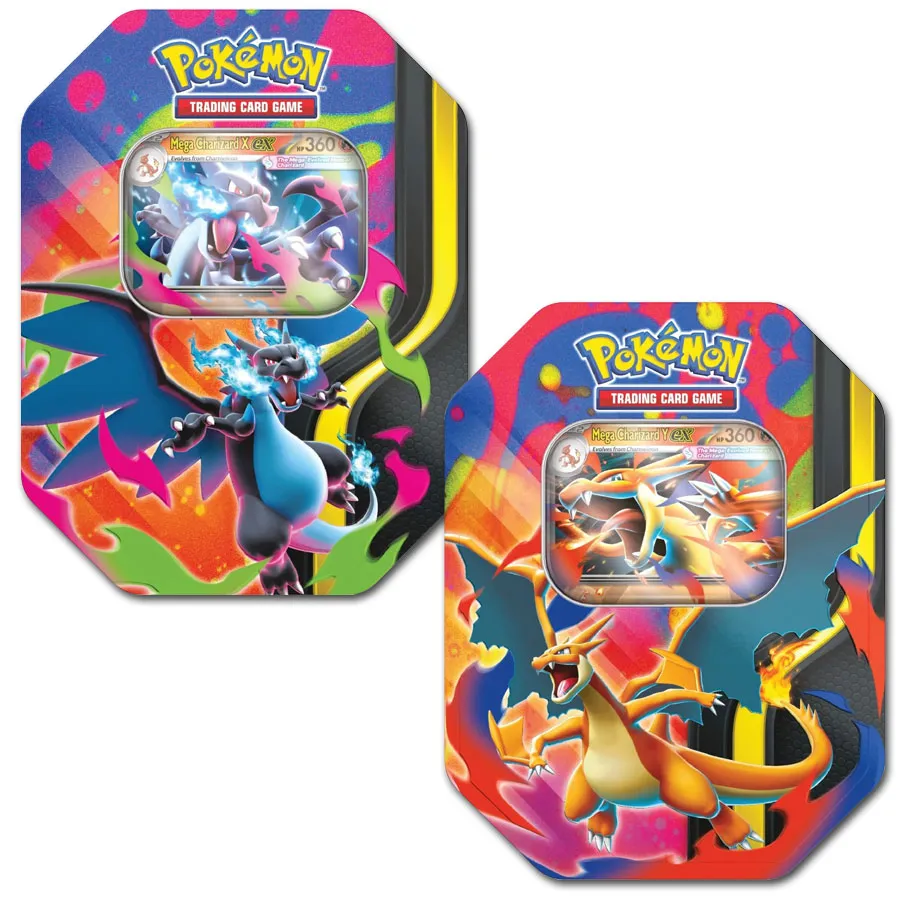 Pokémon EX Tin-Box Mega Glurak X EX