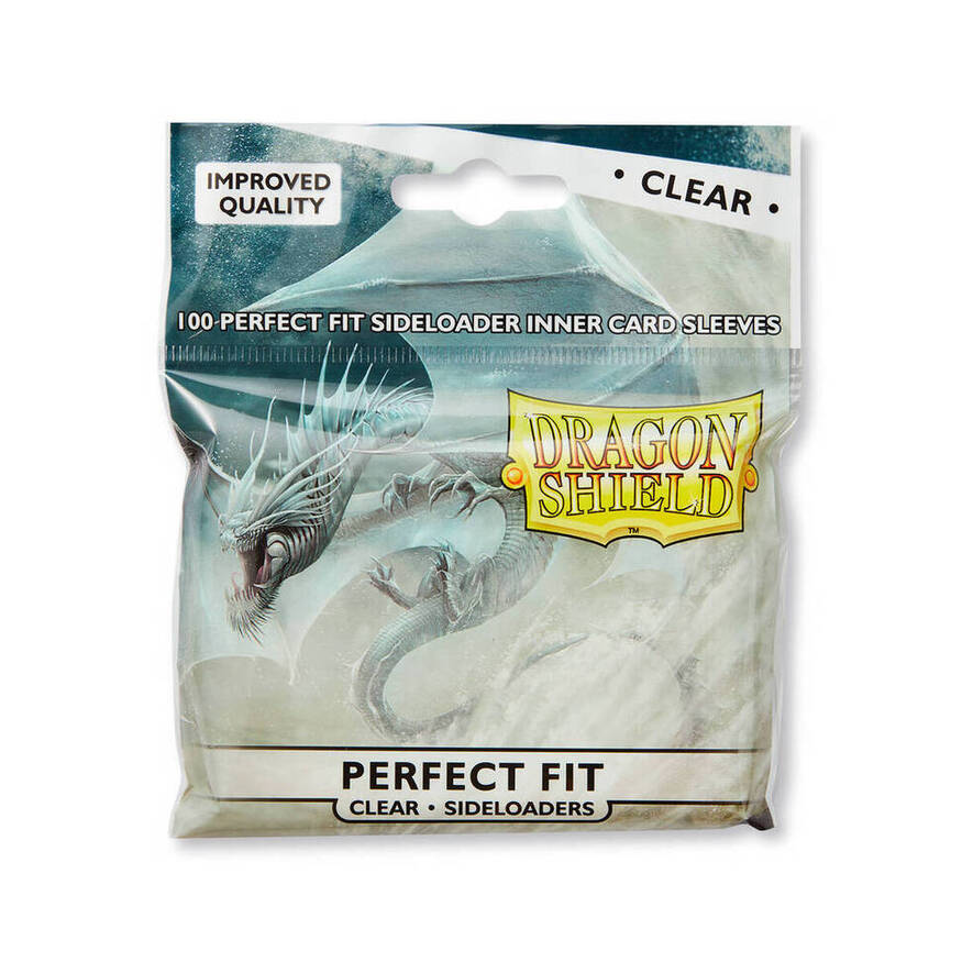 Dragon Shield Standard Perfect Fit Sleeves (100 Sleeves) Dragon Shield Standard Perfect Fit Sleeves (100 Sleeves)