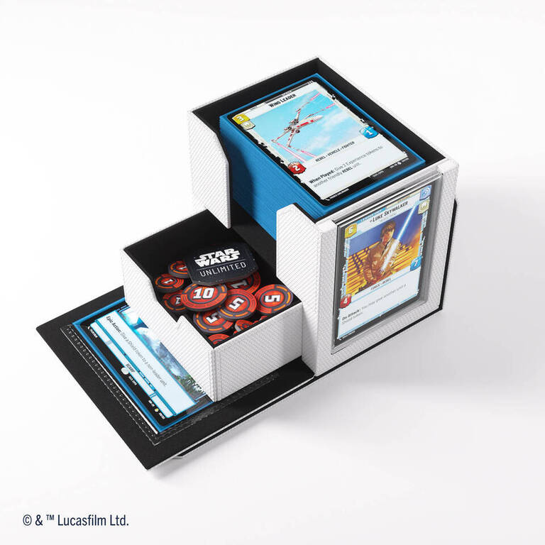 Star Wars: Unlimited Deck Pod - White Star Wars: Unlimited Deck Pod - White