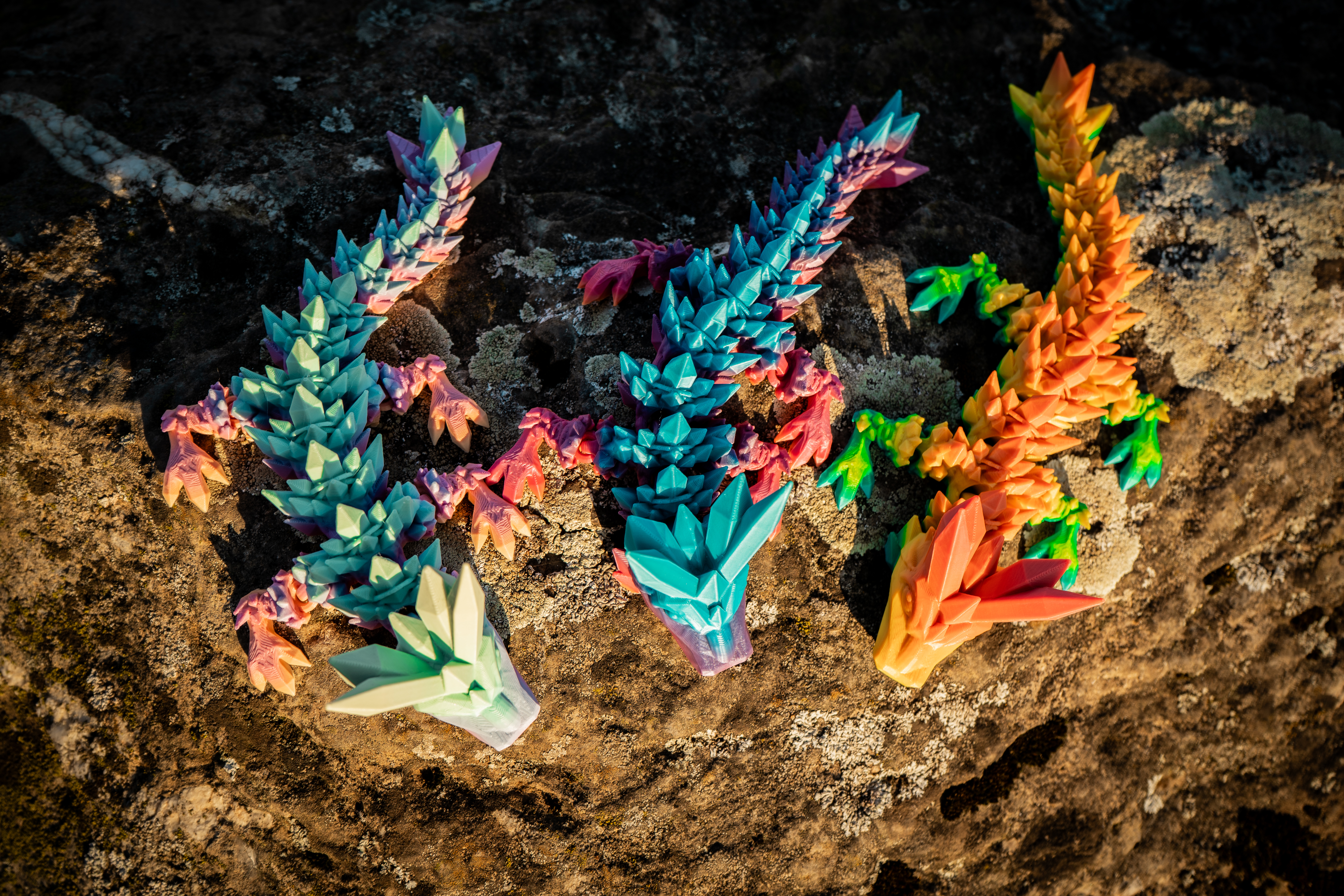 Crystal Baby Dragon Rainbow Assorted