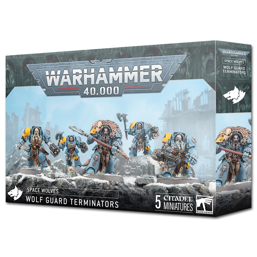 Space Wolves - Wolf Guard Terminators