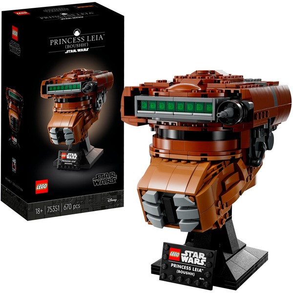 LEGO Star Wars Princess Leia (Boushh) Helmet LEGO Star Wars Princess Leia (Boushh) Helmet